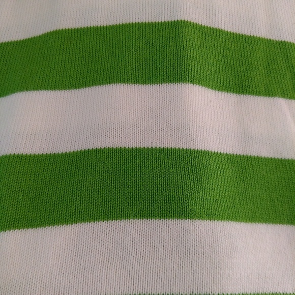 Green and white striped sweater by George sz XS - Picture 3 of 6